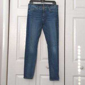 ~7 FOR FOR MANKIND~ *THE SKINNY* STRETCH DENIM JEANS-32